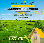 Premium Plots at ATS Homekraft Province D Olympia, Sector 22D Yamuna Expressway : Image 1