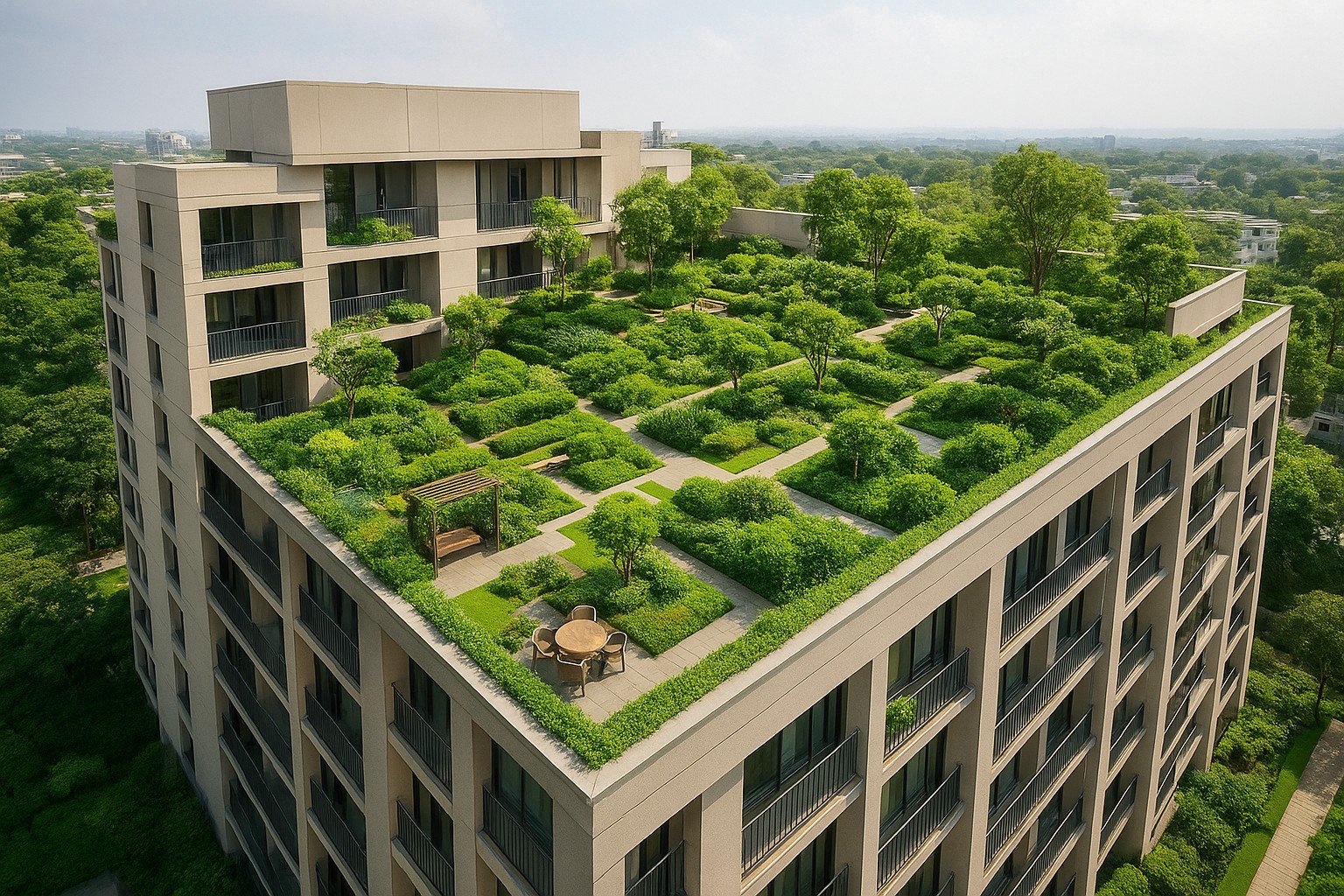 New Build Development Rooftops Rooftop Gardens the Future of Urban Housing?